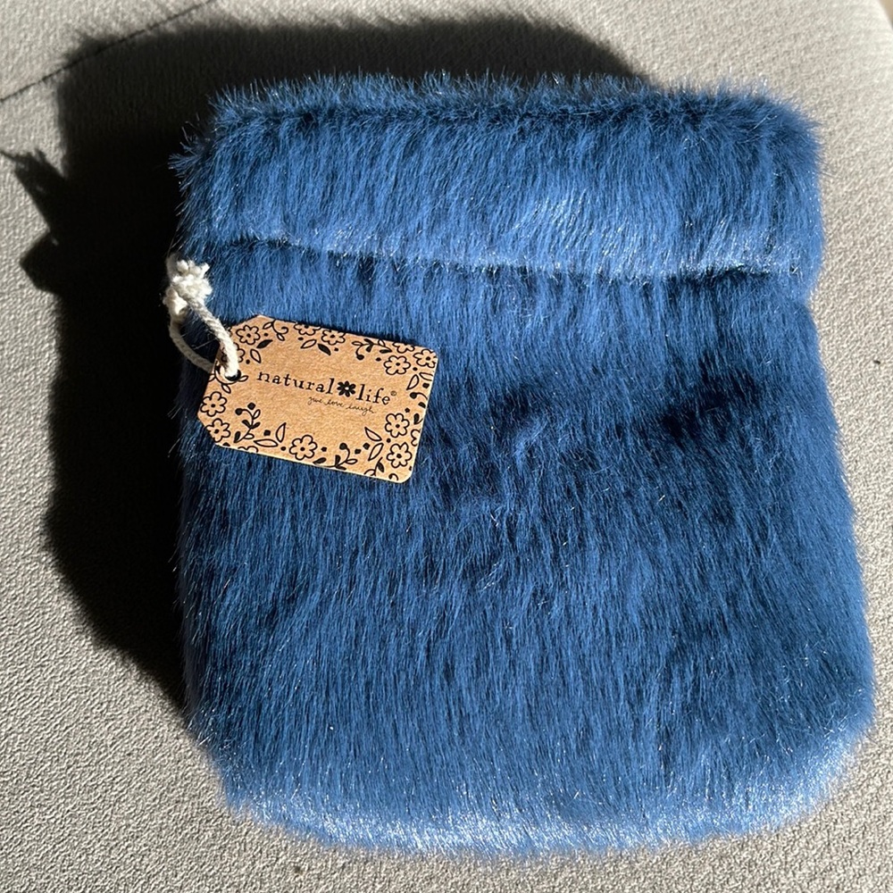 Brand New Faux Fur Small Clutch